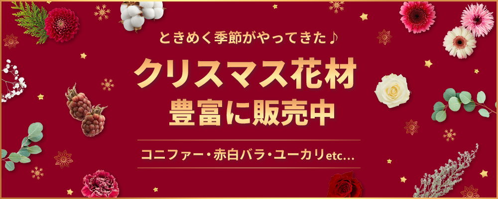 【生花】クリスマス特集