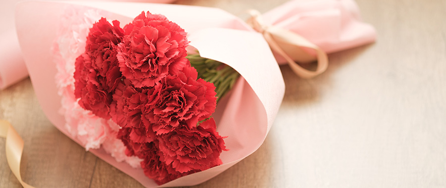 カーネーションの花束