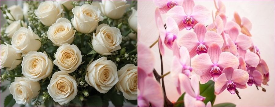 銀婚式に贈る花｜花の種類・色・本数の選び方