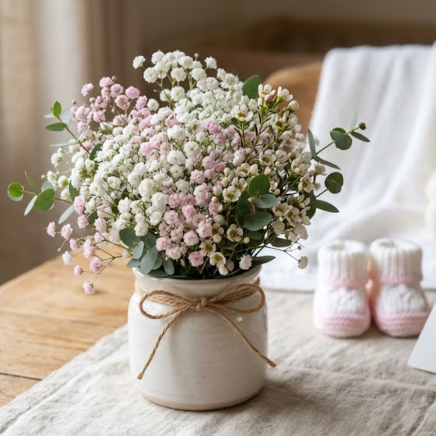 出産祝い｜「Baby's breath（赤ちゃんの吐息）」の意味を込めて
