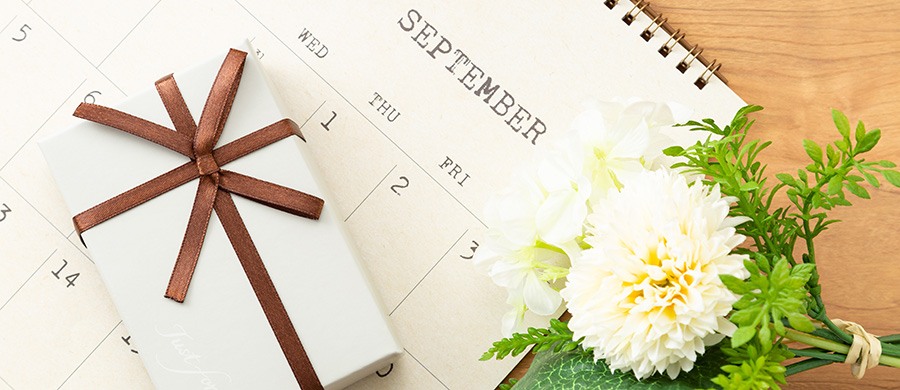 敬老の日の花はいつまでに手配すれば間に合う？