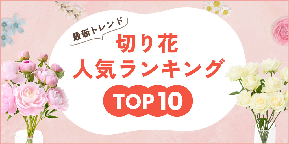 【最新版】切り花人気ランキングTOP10！季節別のおすすめ花材も紹介