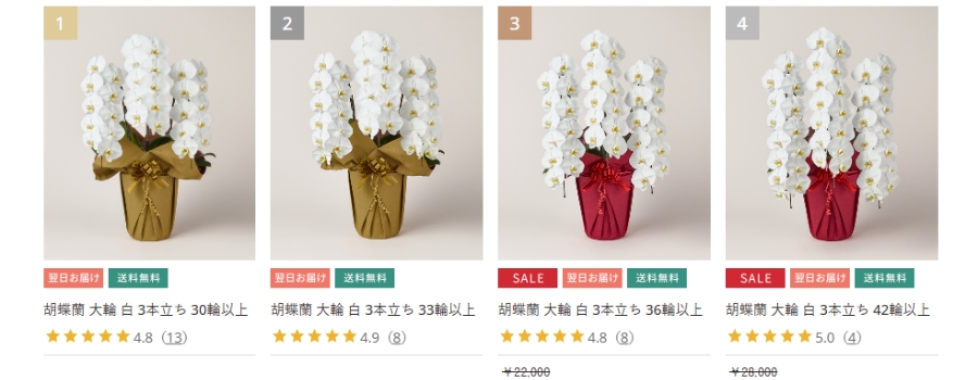 通販で胡蝶蘭を注文するなら？届けたい日から逆算するスケジュール