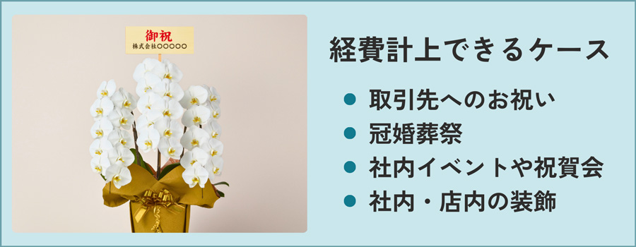 胡蝶蘭は経費計上可能！具体的な事例と処理方法を紹介