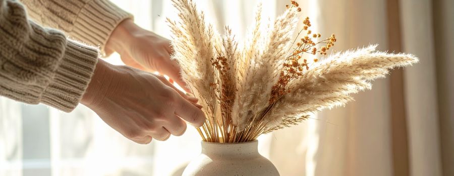 ススキの切り花をもっと長く楽しむためのお手入れ方法