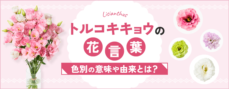 トルコキキョウの花言葉